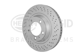 Hella Pagid Front Right Disc Brake Rotor - 99135140401
